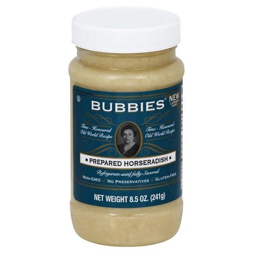 Bubbies Prepared Horseradish, 8oz Bubbies Prepared Horseradish, 8oz