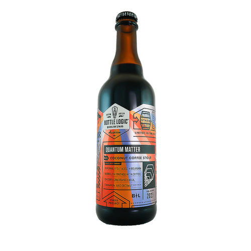 Bottle Logic Brewing "Quantum Matter" Coconut Coffee Stout 500ml bottle - Anaheim, CA Bottle Logic Brewing "Quantum Matter" Coconut Coffee Stout 500ml bottle - Anaheim, CA