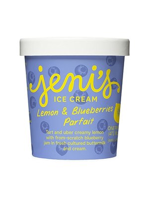Jeni's Lemon & Blueberries Parfait Ice Cream Pint, Ohio
