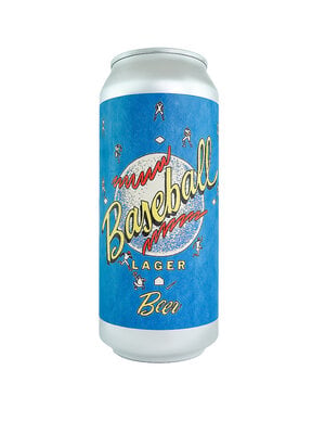 Highland Park Brewery "Baseball" Lager 16oz Can - Los Angeles, CA