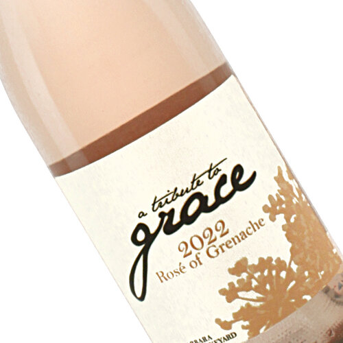 A Tribute To Grace 2022 Rose of Grenache, Santa Barbara Highlands Vineyard, Santa Barbara County A Tribute To Grace 2022 Rose of Grenache, Santa Barbara Highlands Vineyard, Santa Barbara County