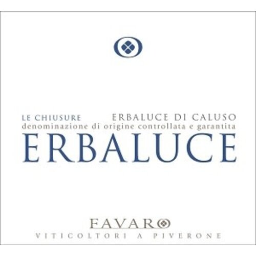 Benito Favaro 2020 Erbaluce Di Caluso "Le Chiusure", Piedmont Italy Benito Favaro 2020 Erbaluce Di Caluso "Le Chiusure", Piedmont Italy