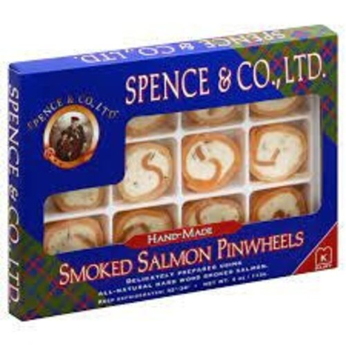 Spence & Co. Smoked Salmon Pinwheels 4oz, Brockton, MA