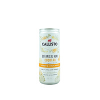 Callisto "Ginger & Citrus Fruits" Botanical Rum Cocktail 250ml can - California