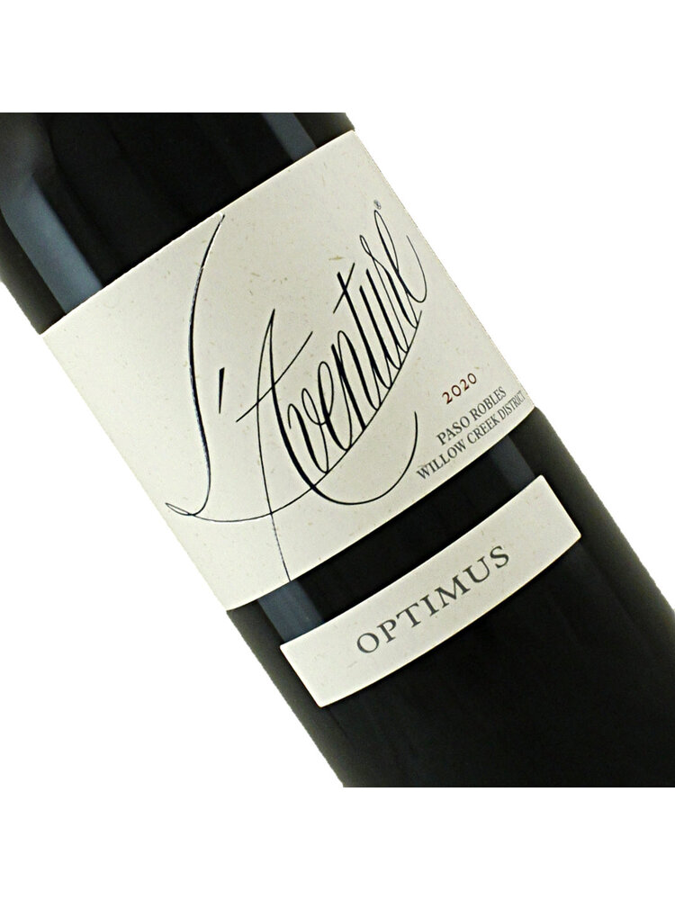 L'Aventure "Optimus" 2020 Red Blend, Willow Creek District, Paso Robles