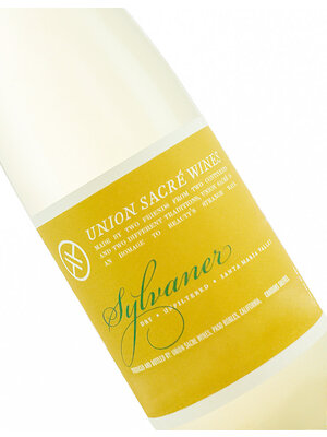 Union Sacre 2024 Sylvaner, Rancho Sisquoc Vineyard, Santa Maria Valley