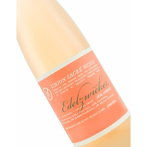 Union Sacre Wines 2021 Edelzwicker, Central Coast Union Sacre Wines 2021 Edelzwicker, Central Coast