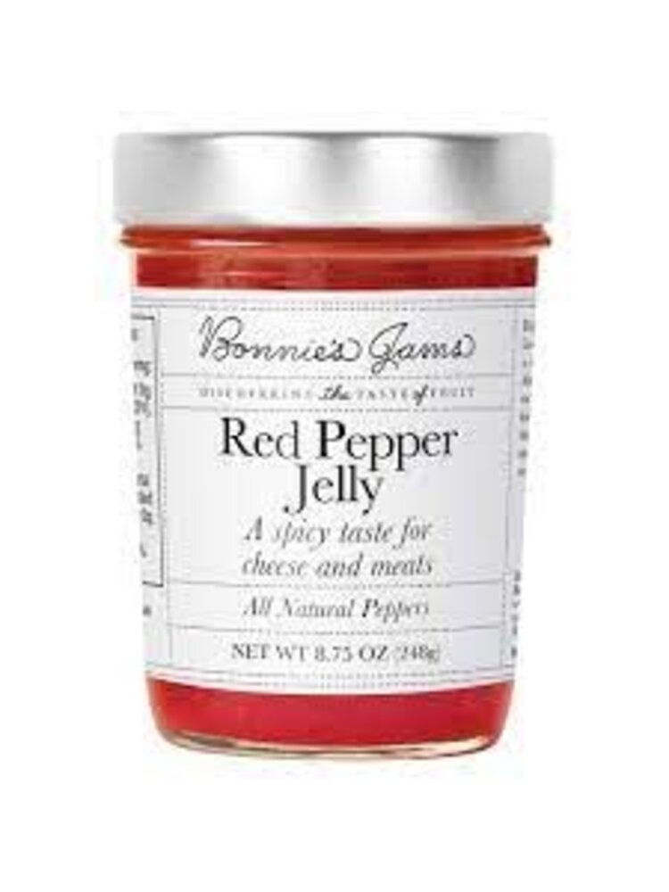 Bonnie's Jams Red Pepper Jelly 8.75oz, Chestnut Hill, Massachusetts