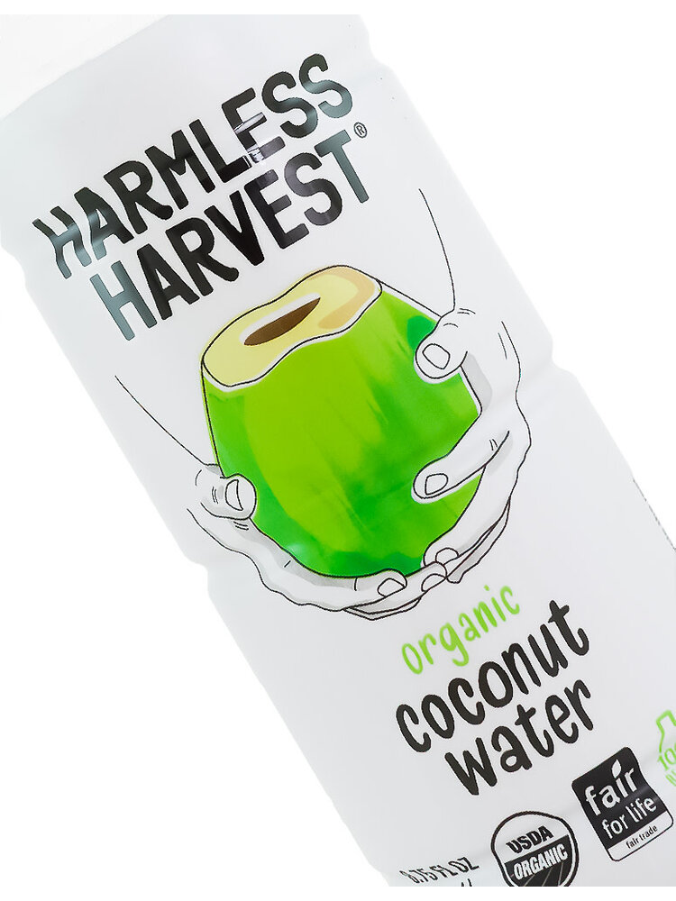 Harmless Harvest Organic Coconut Water 10oz Plastic Bottle