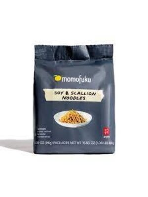 Momofuku "Soy & Scallion" Noodles 3.39oz 5 Pack