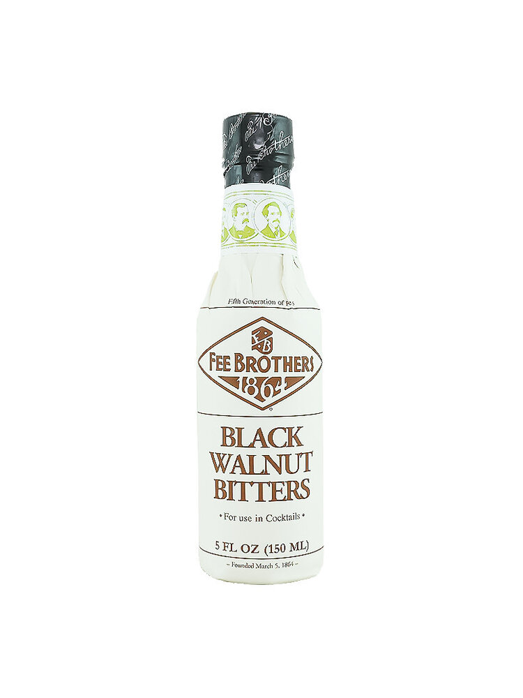 Fee Brothers Black Walnut Bitters 5oz Bottle, Rochester, New York