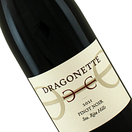 Dragonette Cellars 2021 Pinot Noir, Sta. Rita Hills, Santa Barbara County