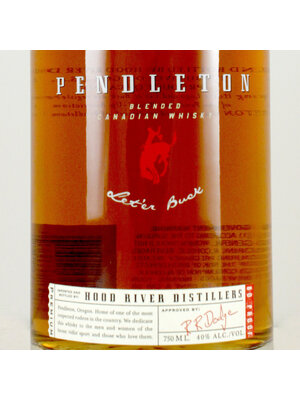 Pendleton Canadian Whisky, Hood River, Oregon