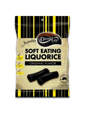 Darrell Lea Soft Australian Licorice Original (Black) Flavor 7oz