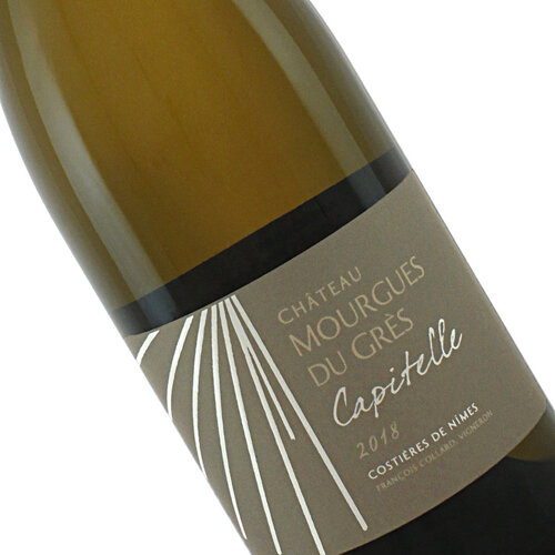 Chateau Mourgues Du Gres 2018 "Capitelle" Blanc, Costieres De Nimes, Rhone