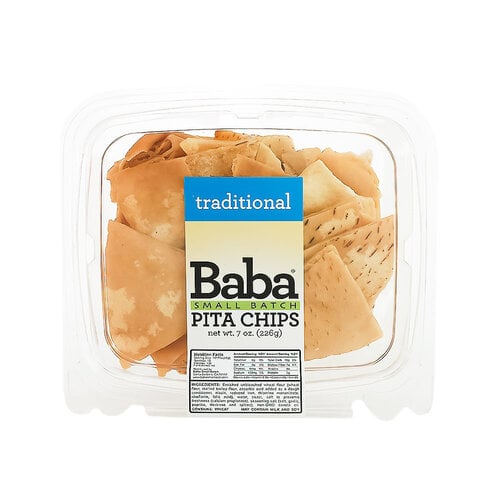 Baba Small Batch Pita Chips, 7oz, San Luis Obispo, California