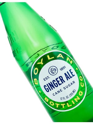 Boylan Ginger Ale with Cane Sugar 12oz Bottle, New York, NY