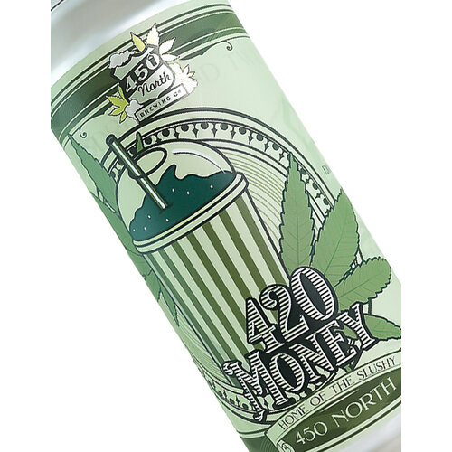 450 North Brewing Co " 420 Money" Slushy XXL Smoothie-Style Sour Ale 16oz can - Columbus, IN 450 North Brewing Co " 420 Money" Slushy XXL Smoothie-Style Sour Ale 16oz can - Columbus, IN