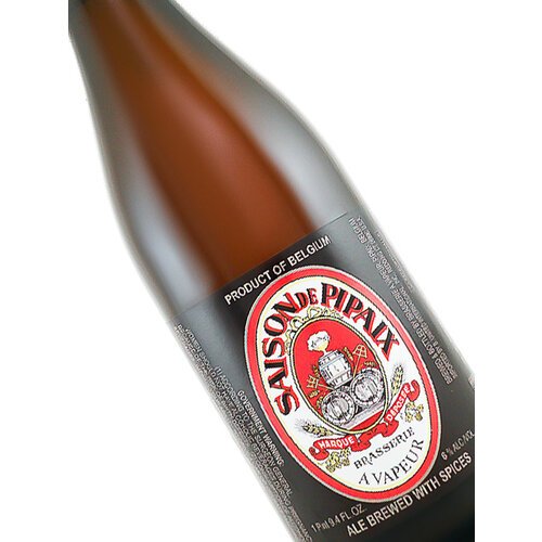 A Vapeur "Saison De pipaix" Ale Brewed With Spices 750ml bottle - Belgium A Vapeur "Saison De pipaix" Ale Brewed With Spices 750ml bottle - Belgium