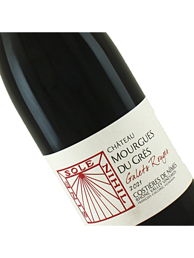 Chateau Mourgues Du Gres 2021 "Galets Rouges" Costieres De Nimes, Rhone Valley