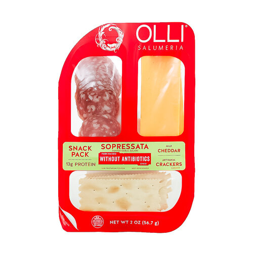 Olli Sopressata Cheddar Cheese Snack Pack 2oz, Oceanside, California