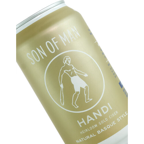 Son Of Man "Handi" Heirloom Gold Cider Natural Basque Style 12oz can - Columbia River Gorge, OR