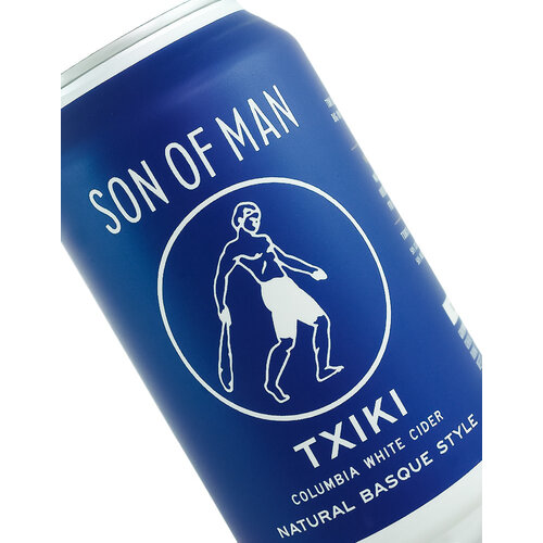 Son Of Man "Txiki" Columbia White Cider Natural Basque Style 12oz can - Columbia River Gorge, OR