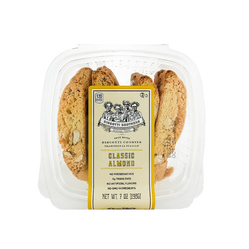 Biscotti Brothers "Classic" Almond Twice Baked Biscotti Cookies 7oz, Greensburg, Pennsylvania