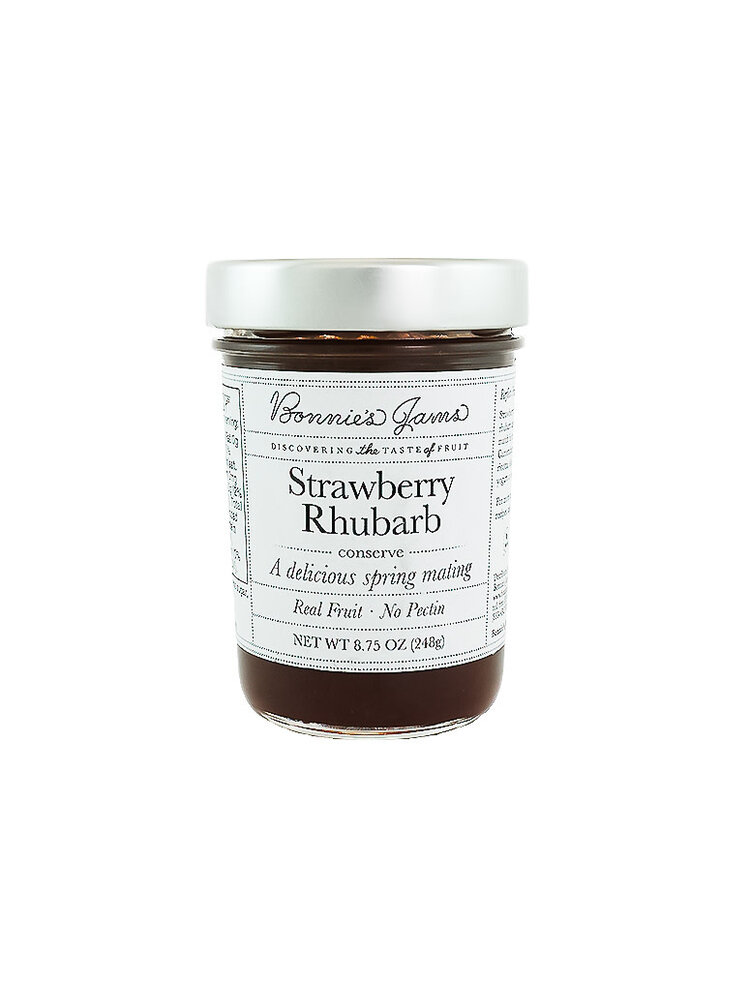 Bonnie's Jams Strawberry Rhubarb Conserve 8.75oz