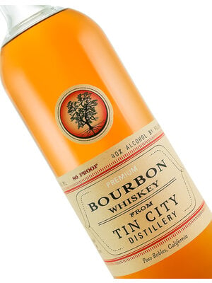 Tin City Distillery Premium Bourbon Whiskey, Paso Robles, California