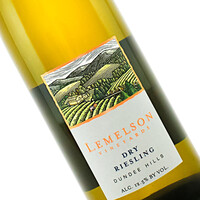 Lemelson Vineyards 2024 Dry Riesling, Dundee Hills, Carlton, Oregon