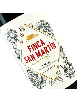 Torre de Ona Finca San Martin 2019 Rioja Crianza, Spain