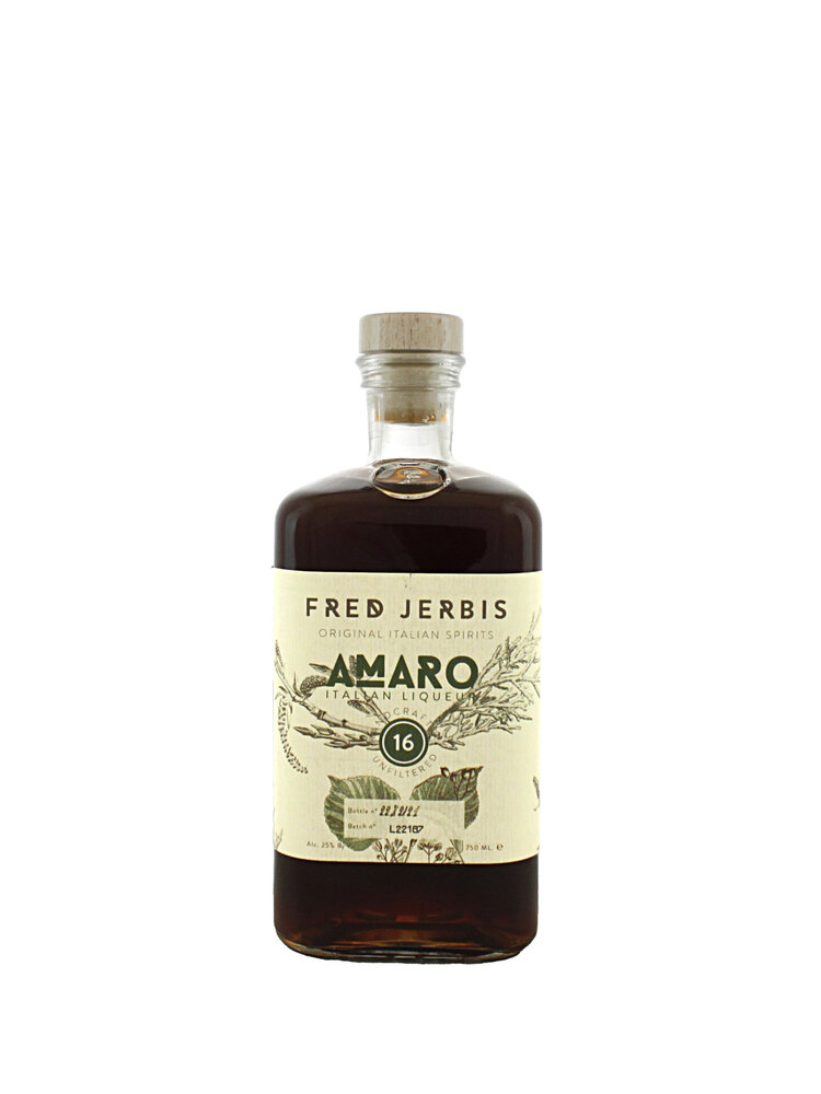 Fred Jerbis Amaro 16 Italian Liqueur