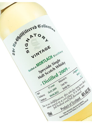 Signatory "The Un-Chillfiltered Collection" Distilled 2009 Mortlach Distillery Speyside Single Malt Scotch Whisky 700ml