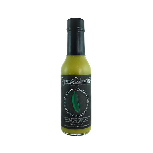 Dynamo's Delicacies "Delicious" Jalapeno Hot Sauce 5oz