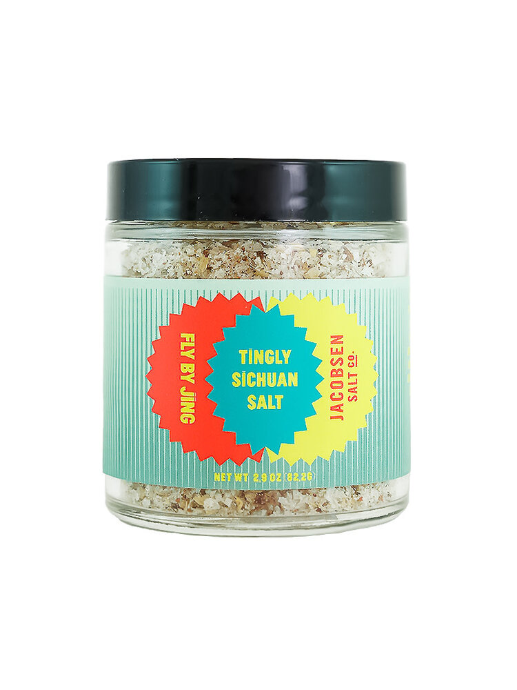 Jacobsen Salt Co. + Fly by JIng Tingly Sichuan Salt, 2.9 oz - The