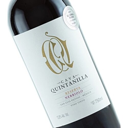 Cava Quintanilla 2019 Reserva Nebbiolo, San Luis Potosi, Mexico Cava Quintanilla 2019 Reserva Nebbiolo, San Luis Potosi, Mexico