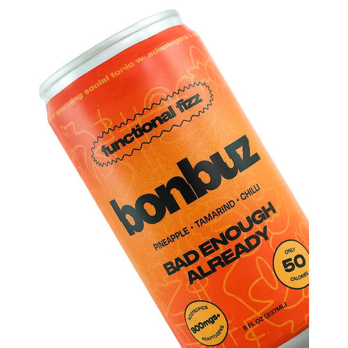 Bonbuz "Bad Enough Already" Functional Fizz Pineapple, Tamarind, Chilli 8oz Can