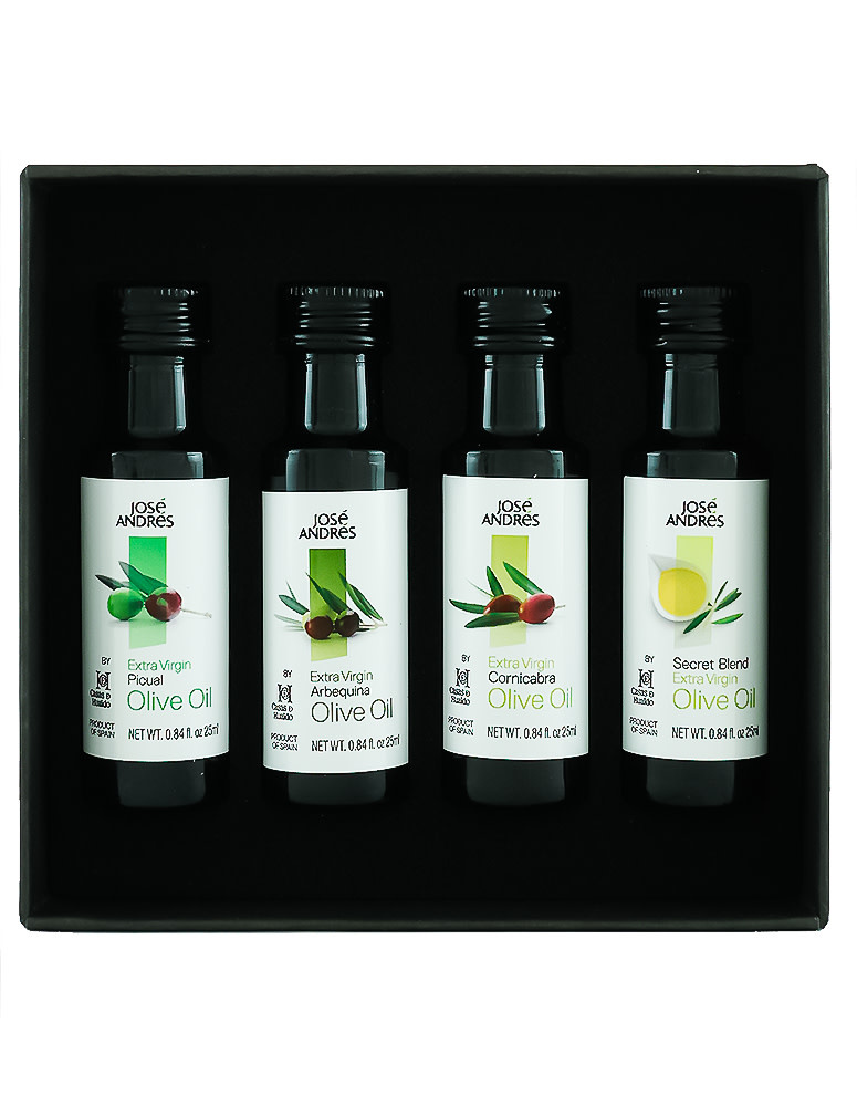 Jose Andres Foods "Jose's Way" Extra Virgin Olive Oil Sampler 3.36oz