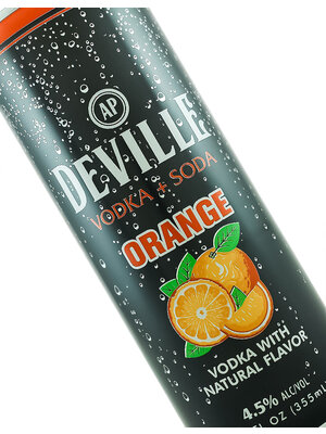 Deville "Orange" Vodka Soda 12oz Can