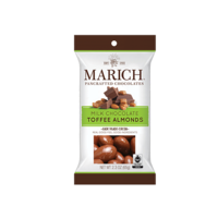 Marich Milk Chocolate Toffee Almonds 2oz Bag, Hollister, California