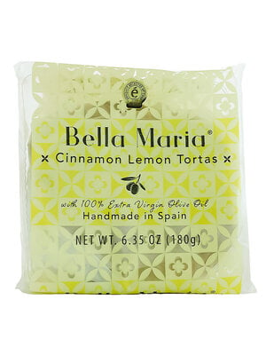 Bella Maria Cinnamon Lemon Tortas 6.35oz, Seville, Spain