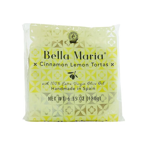 Bella Maria Cinnamon Lemon Tortas 6.35oz, Seville, Spain