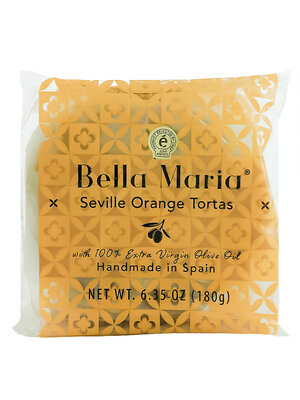 Bella Maria Seville Orange Tortas 6.35oz, Spain