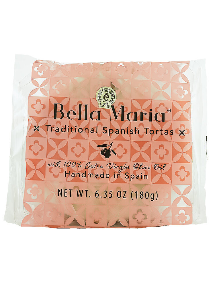 Bella Maria Traditional Spanish Tortas 6.35oz, Seville, Spain
