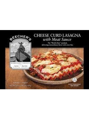 Beecher's Curd Lasagna With Meat Sauce 21oz, New York, New York