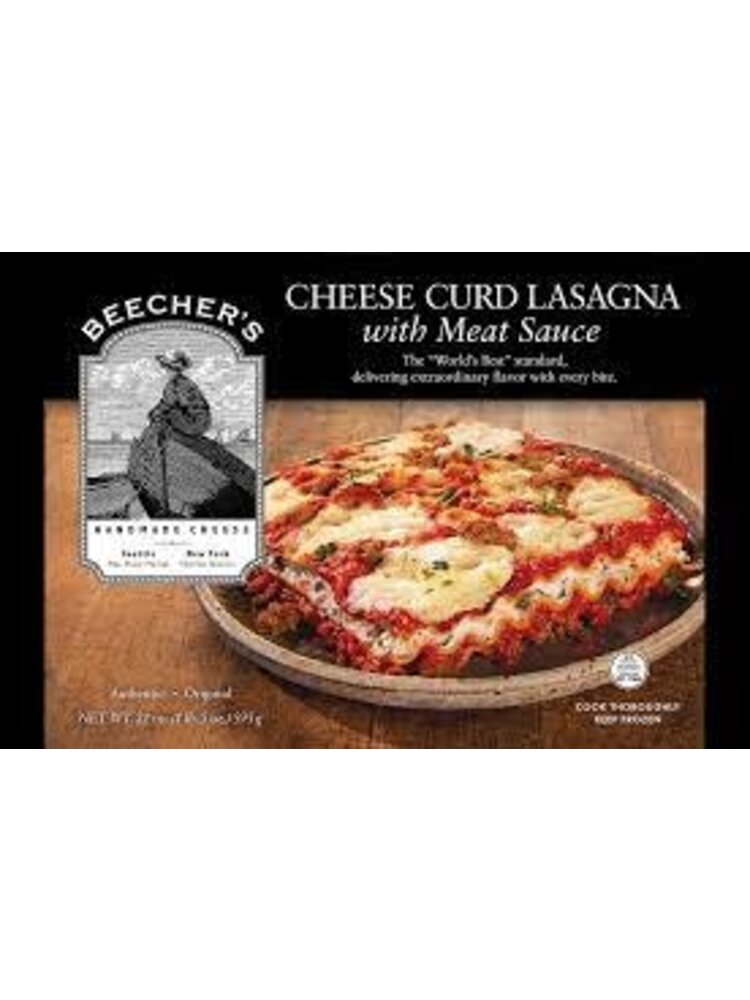 Beecher's Curd Lasagna With Meat Sauce 21oz, New York, New York