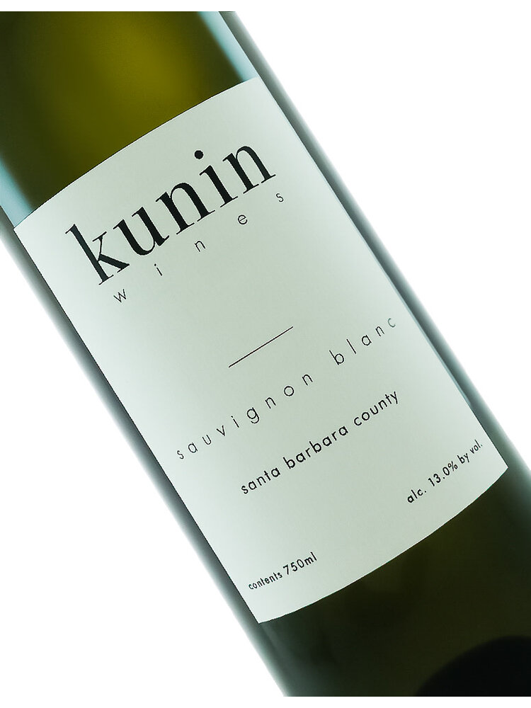 Kunin Wines 2022 Sauvignon Blanc, Santa Barbara County