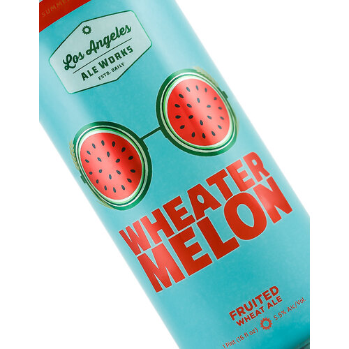 Los Angeles Ale Works "Wheater Melon" Fruited Wheat Ale 16oz can - Hawthorne, CA
