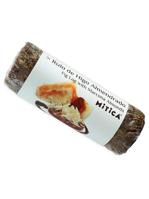 Mitica Fig Log With Marcona Almonds 6.35oz, Spain